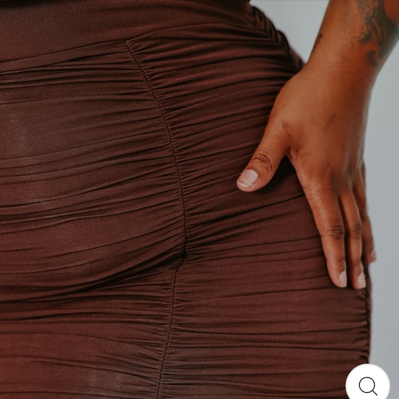 💥LAST ONE💥NWT Klassy network tube top brami dress size Medium - Picture 5 of 6